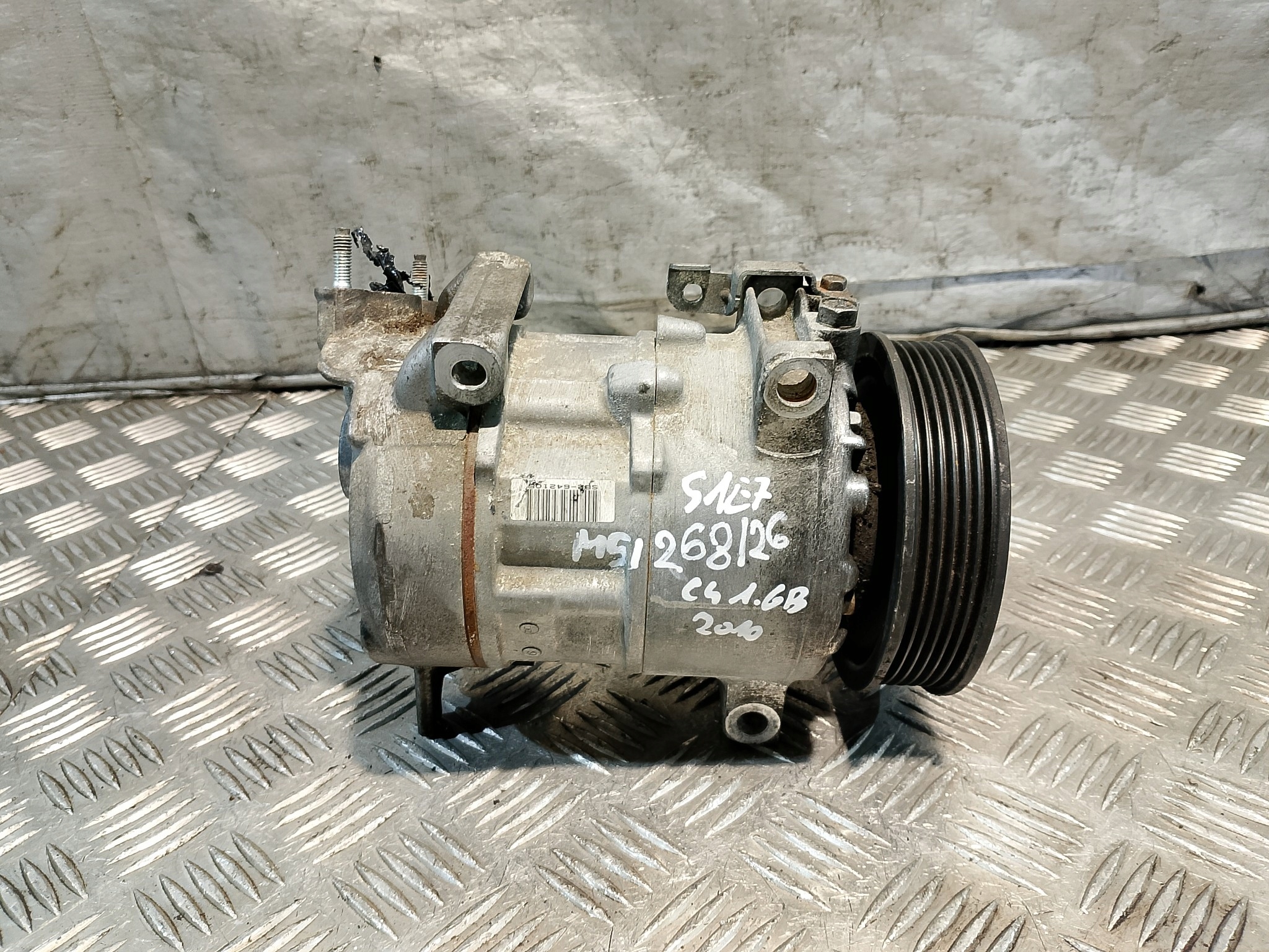 compressor compressor; KLIMATZYACJI CITROEN C4 and PICASSO 1.6 B