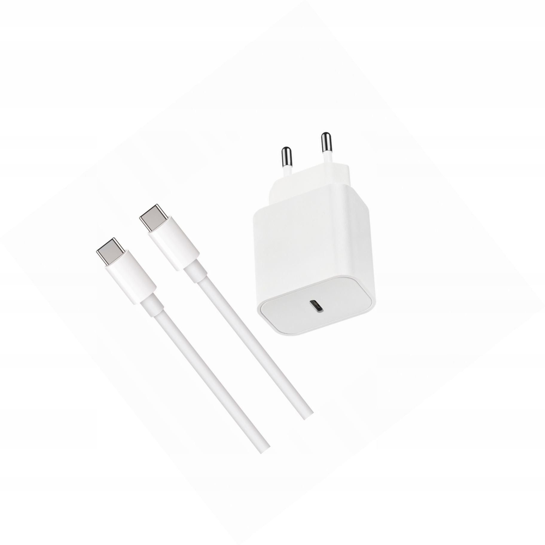 Ładowarka Usb-c 20W z długim kablem 2m do Samsung Galaxy Note 10 Plus