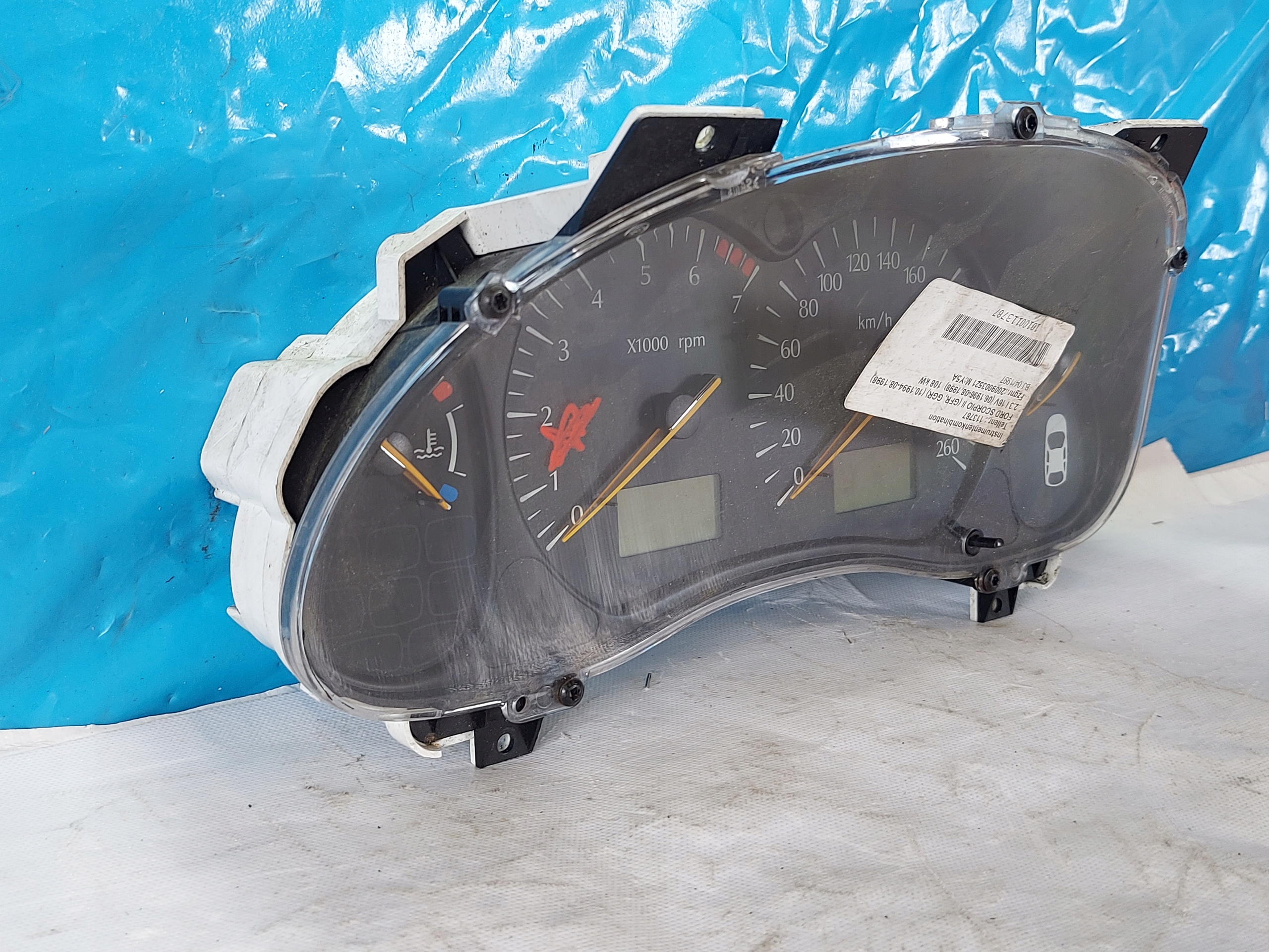 dials clock SCORPIO II 2.3 B 95GP10841AC