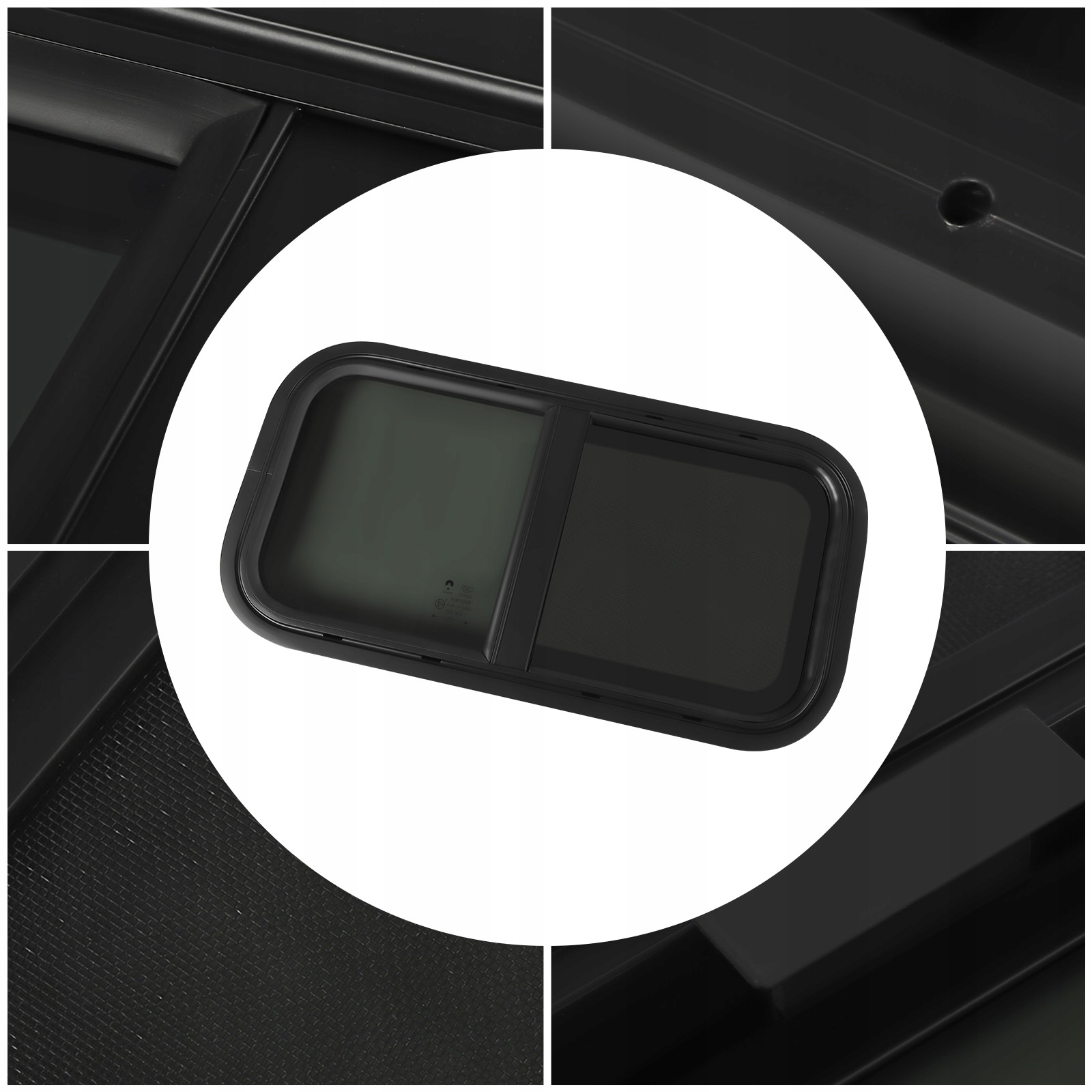 Okno przesuwne dla kamperów 700x400mm Marka bez marki