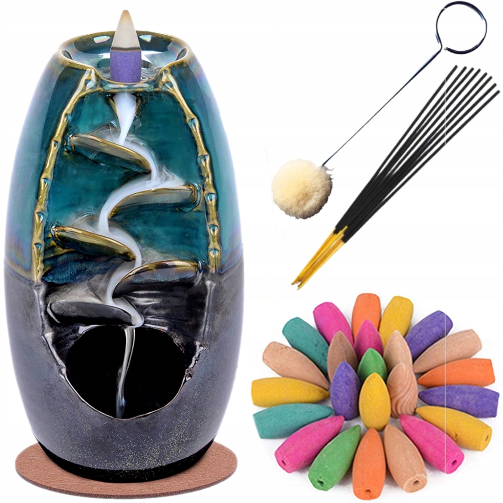 Aromalampa Backflow Kadidelnice vodopád pro Aromaterapii Bonus