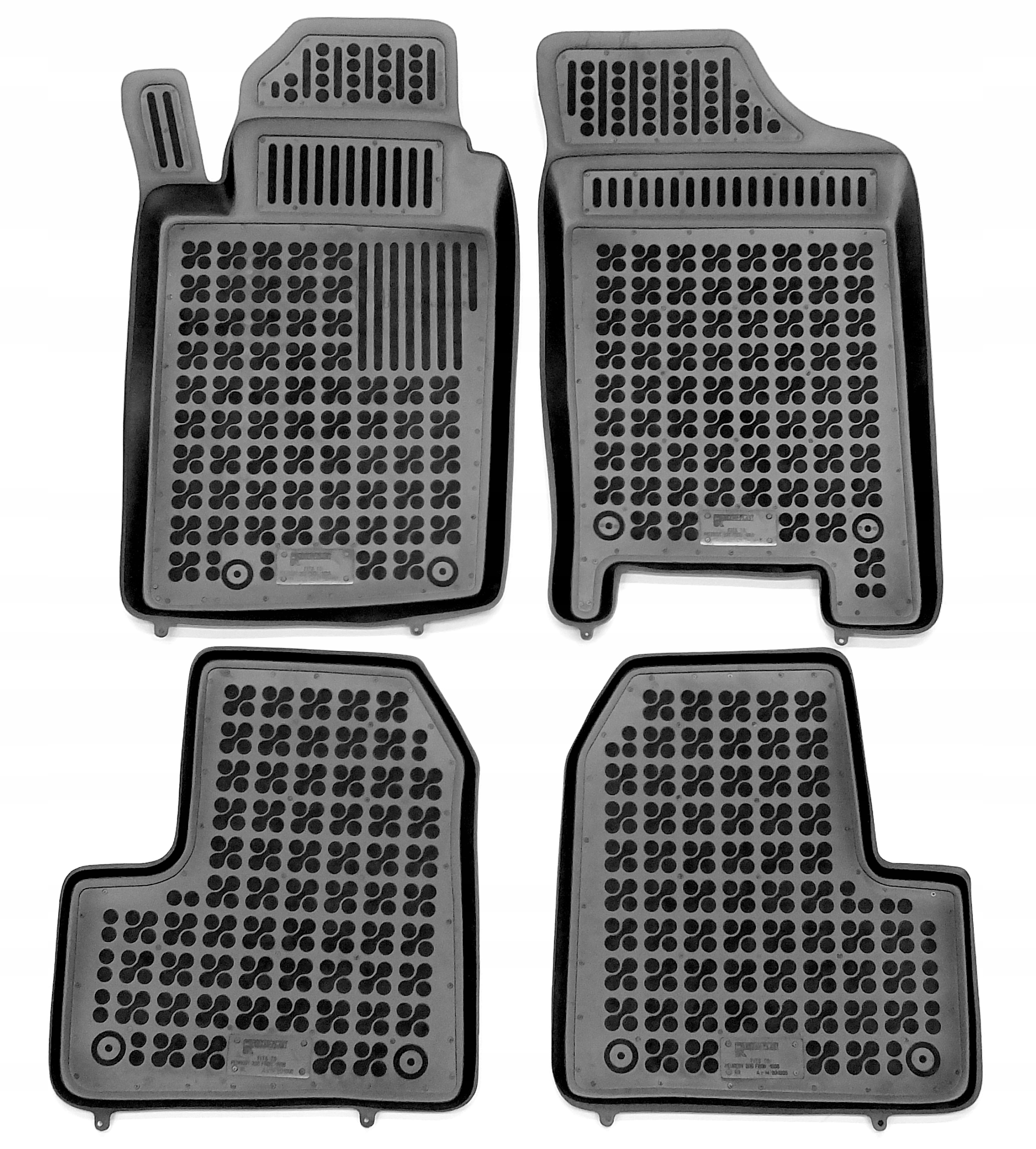 

Peugeot 206+ Plus od 09 dywaniki gumowe korytkowe