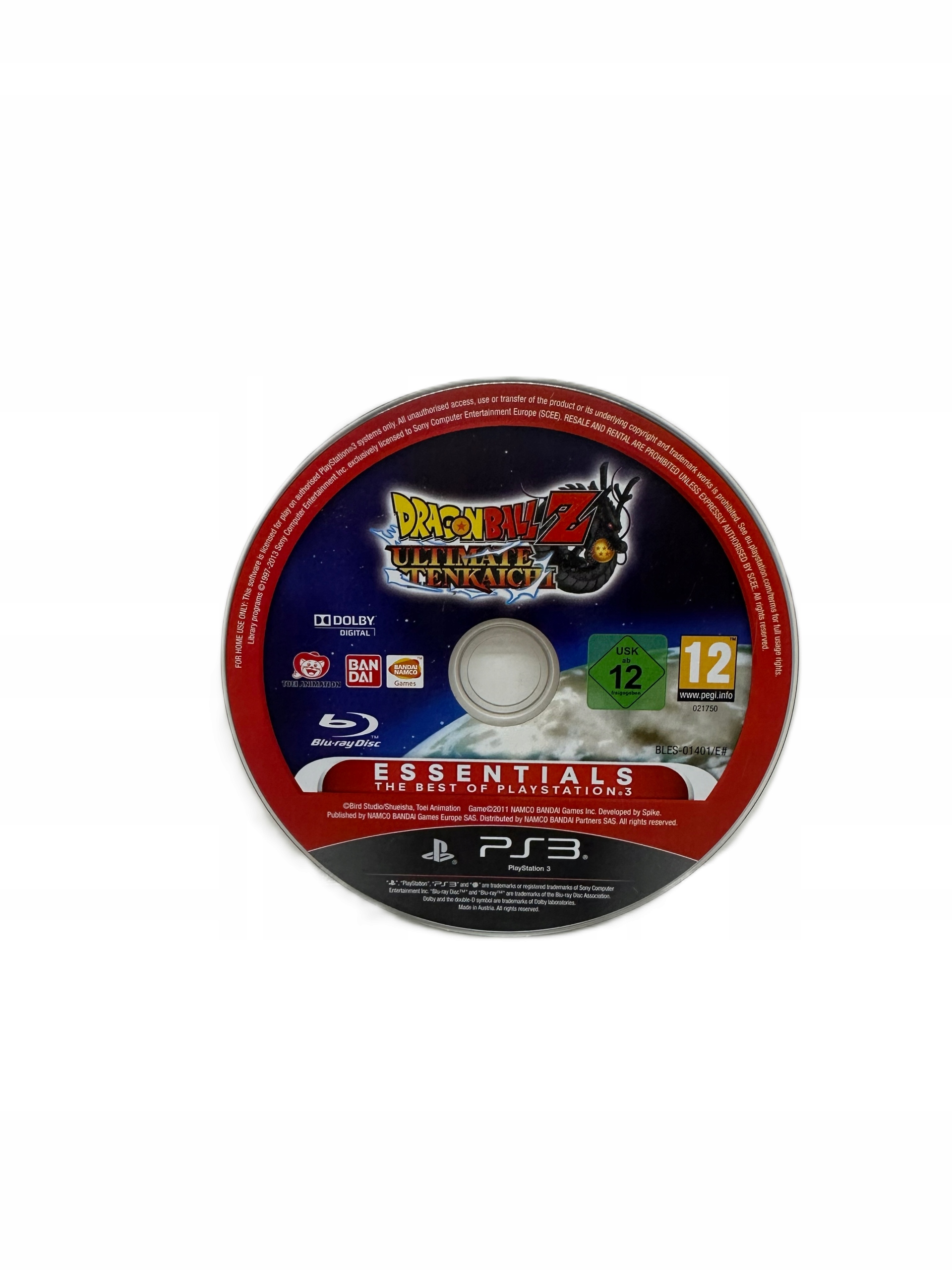 Dragon Ball Z: Ultimate Tenkaichi PlayStation 3 (PS3)