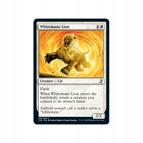 Mtg 4x Whitemane Lion