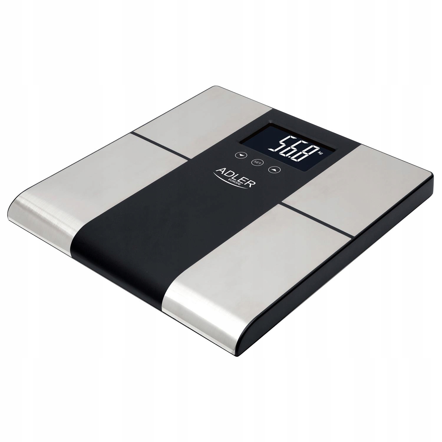 WAGA ŁAZIENKOWA ELEKTRONICZNA ANALITYCZNA Z POMIAREM TŁUSZCZU MAX 225kg Model 8165