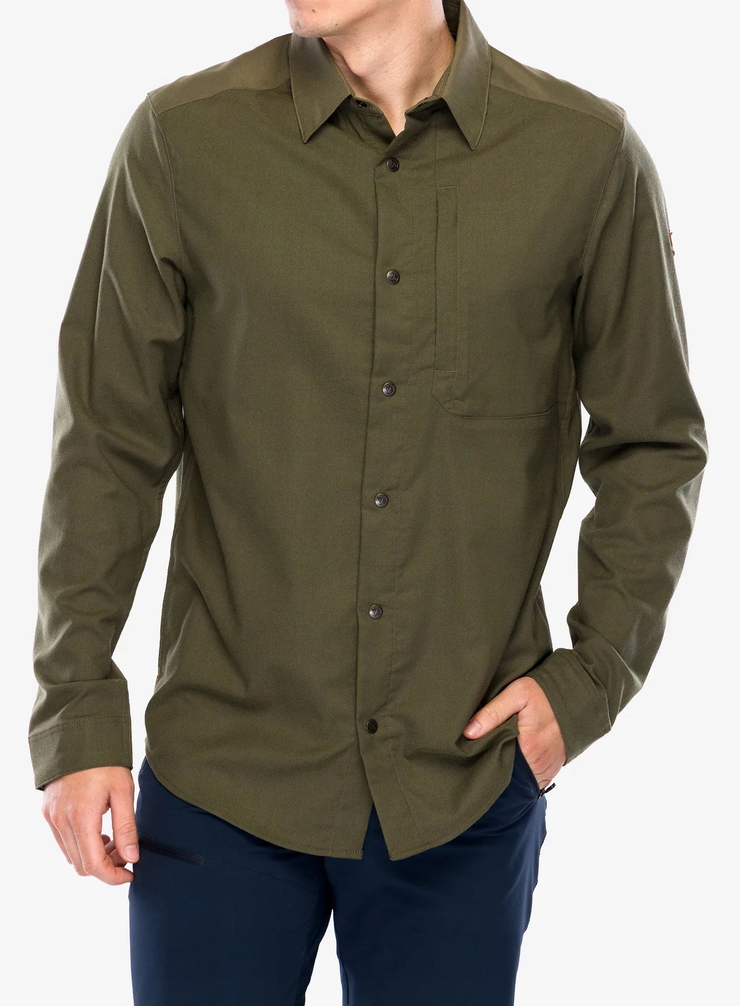 Koszula turystyczna Fjallraven Keb Trekking Shirt Ls laurel green L