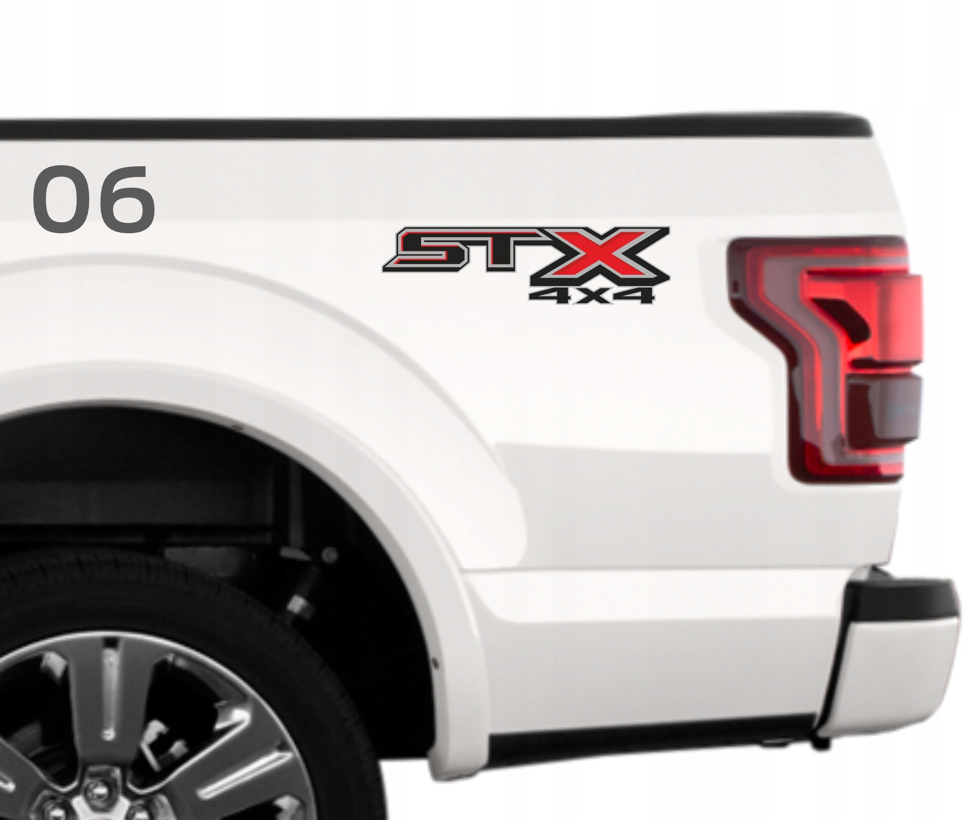Samolepky do stran Ford F150 Stx 4X4 06