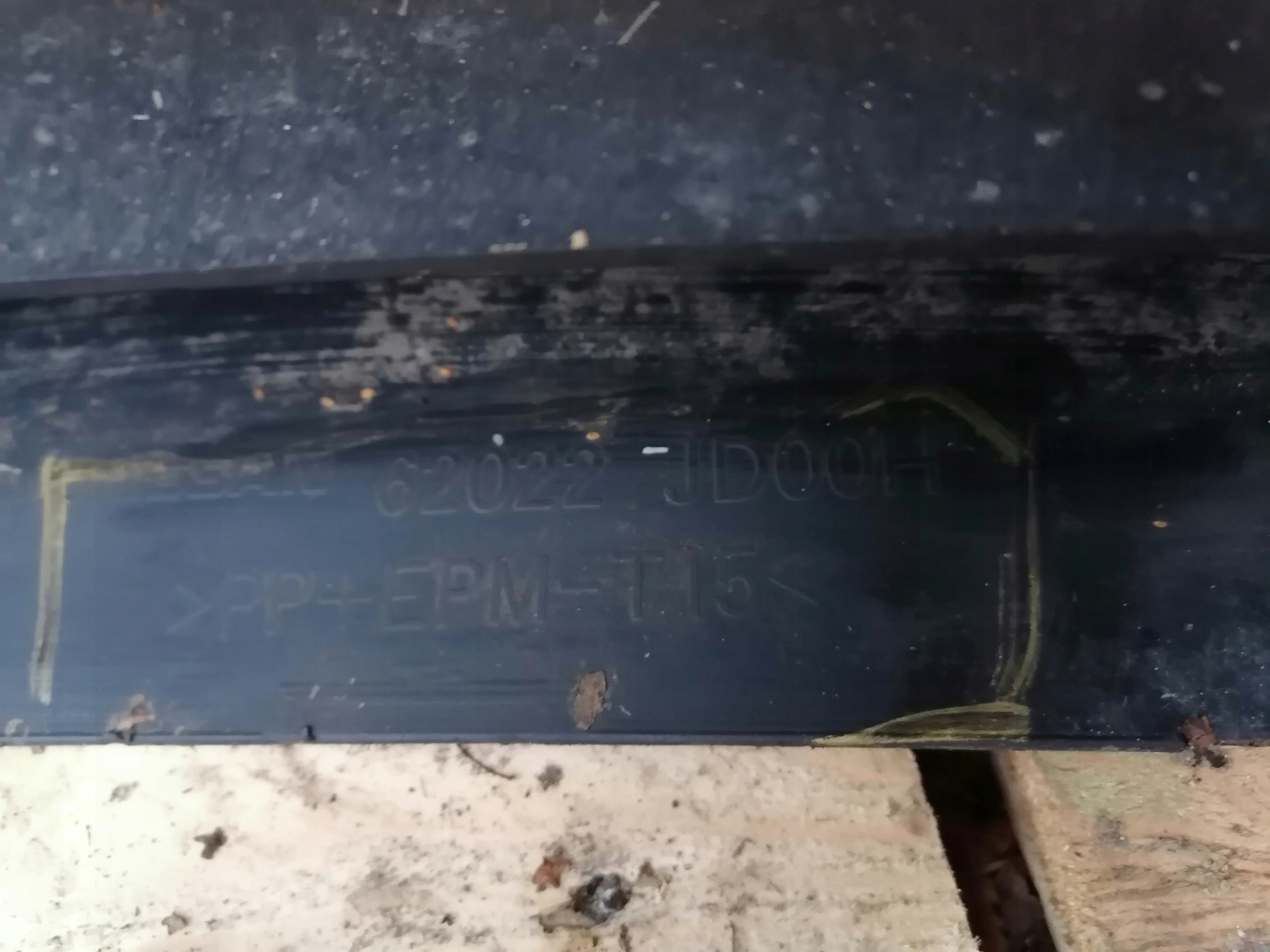bumper front NISSAN QUASHQAI 62022 JD00H