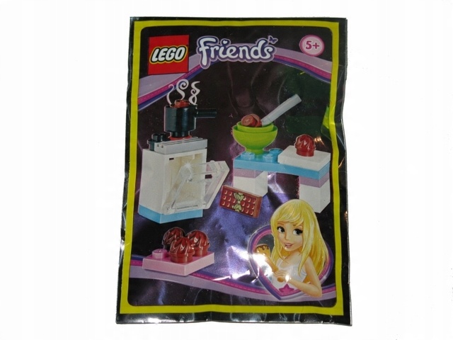 

Lego Friends Kuchnia, akcesoria, kuchenka jedzenie