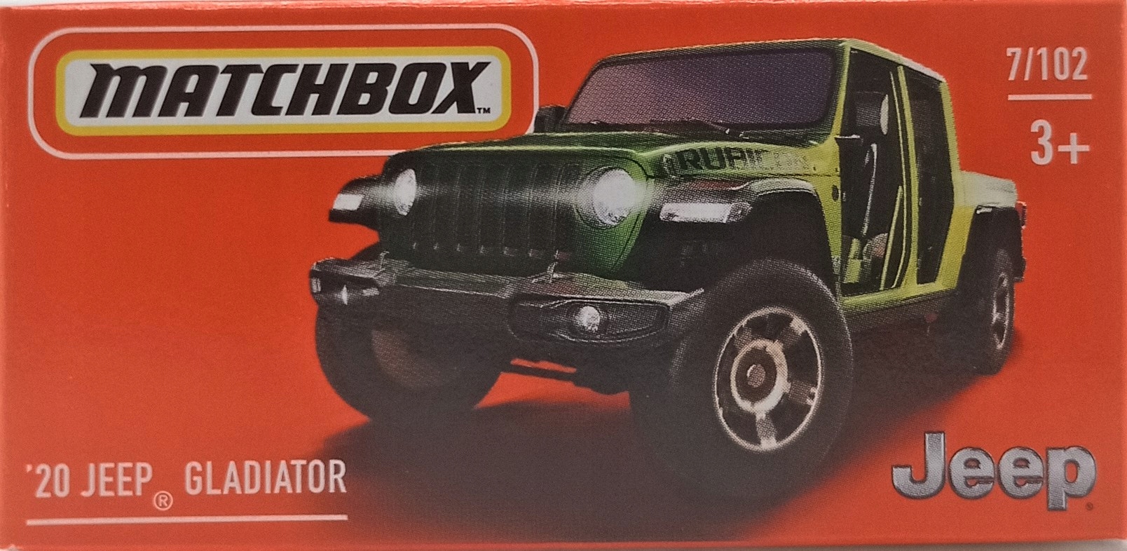 

Matchbox '20 Jeep Gladiator 7/102