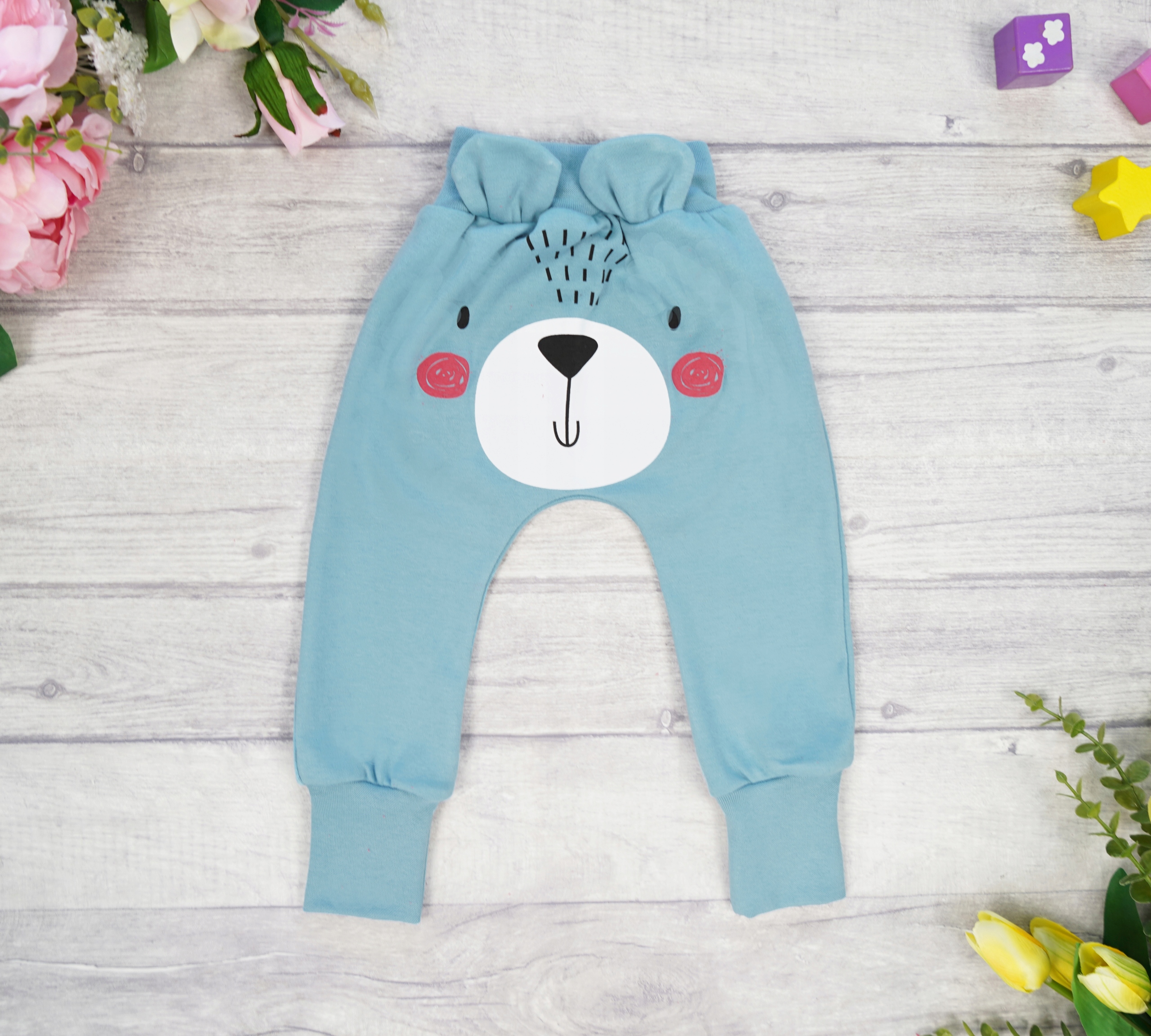 Iceberg spodnie bawełniane MIŚ półśpiochy r.92 Marka ROBIK