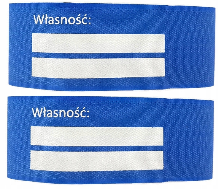 Rzepy Paski Opaski Zapinki do Spinania Nart Komplet (2 sztuki)