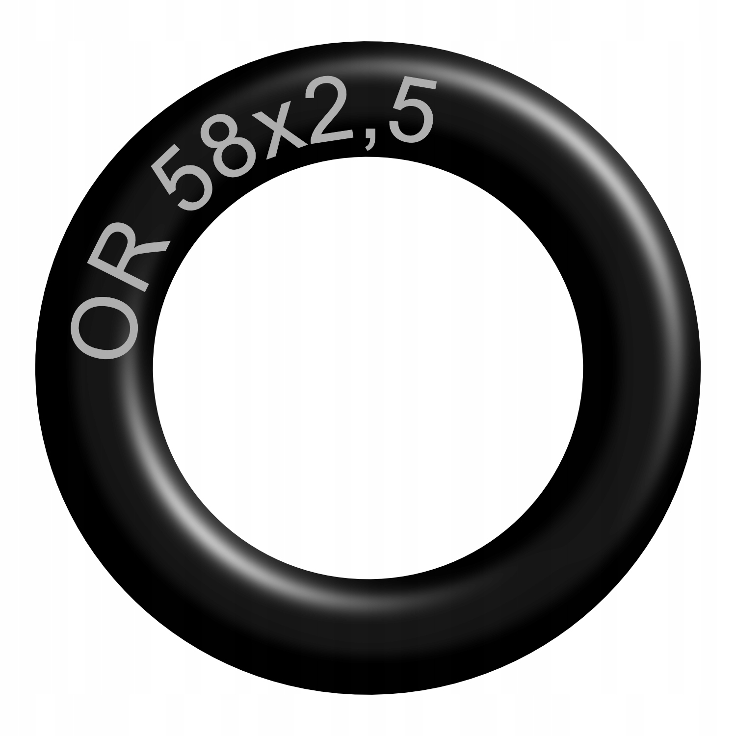 

Oring 58x2,5 NBR70 gumowy olejoodporny (1 szt)