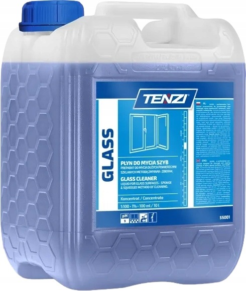Tenzi Glass Koncentrat płyn do mycia czyszczenia szyb okien ram szkła 10L
