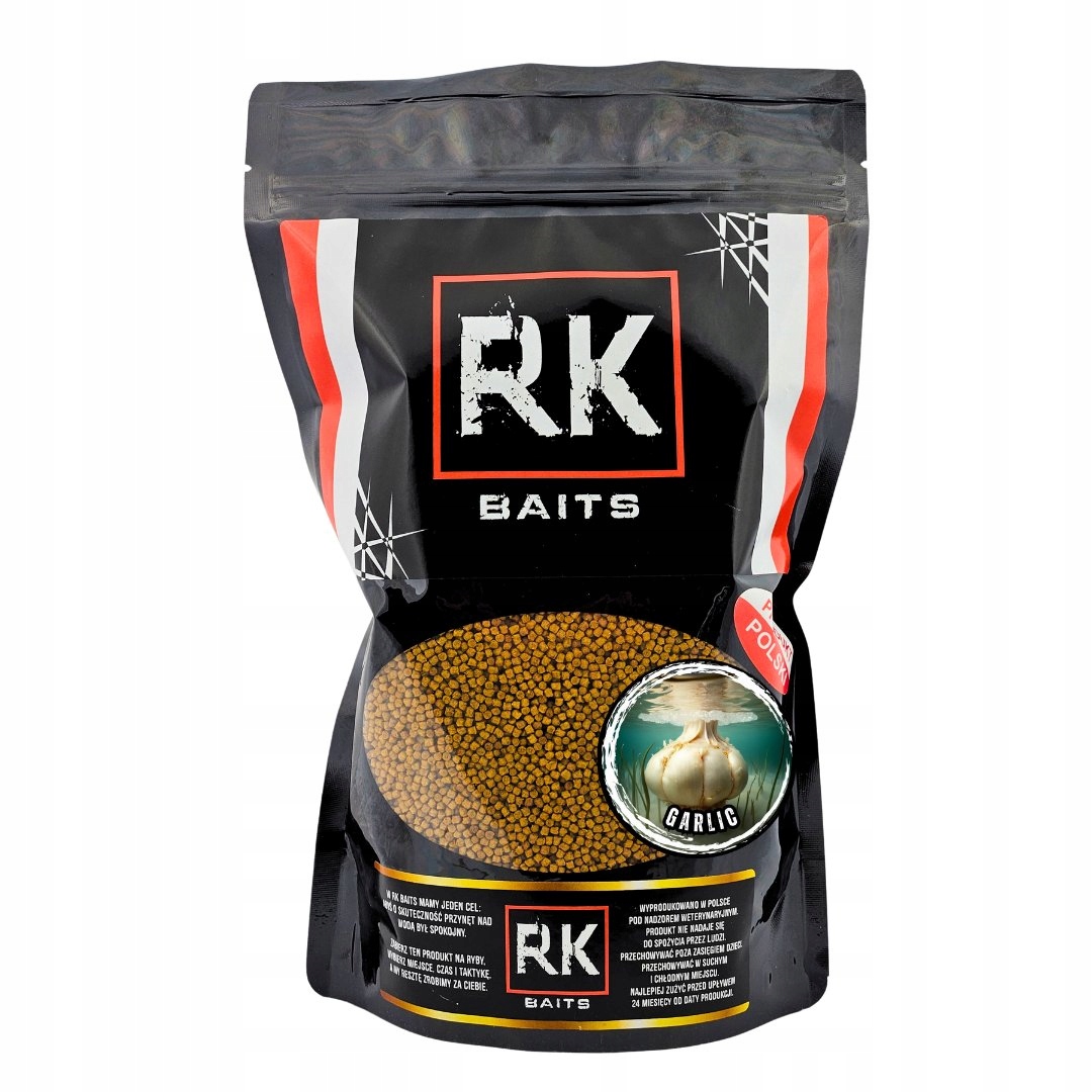 Pellet do metody Rk Baits Garlic 2mm 700g