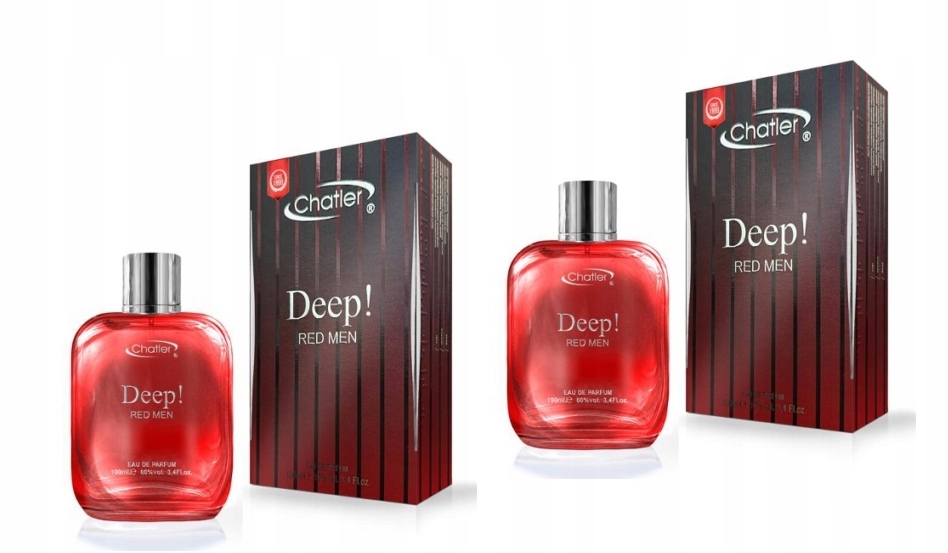 Chatler Deep! Red Men 2x100ml Edp pro muže