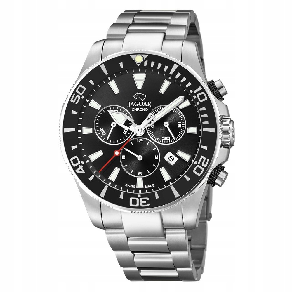 Pánské Hodinky Jaguar J861-3 stříbrné