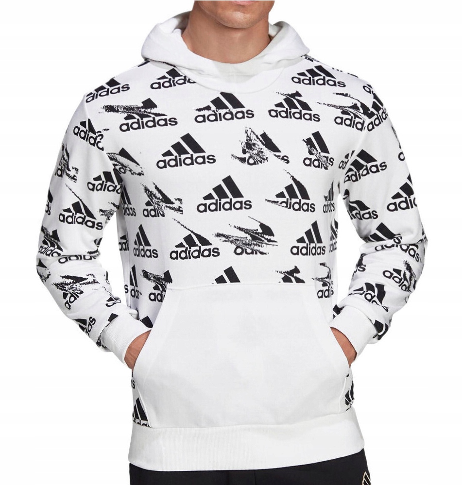 2790 Pánská Mikina Adidas Mikina S Klokaní Kapsou A Kapucí M