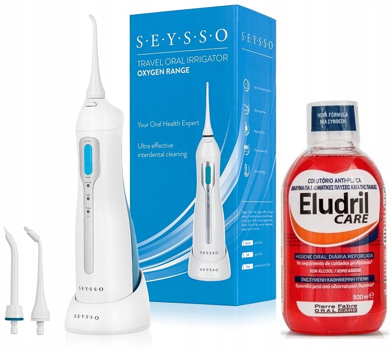 

Irygator do zębów Seysso Oxygen Travel Eludril