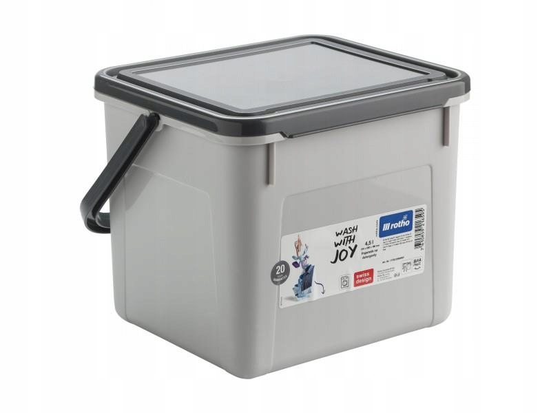 

Pojemnik na proszek detergenty 4,5l chemię 35474