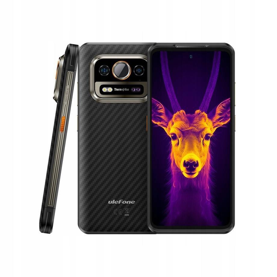 Pancerny Smartfon Ulefone Armor 25T Pro 8 Gb 256 Gb 5G Nfc Czarny Black