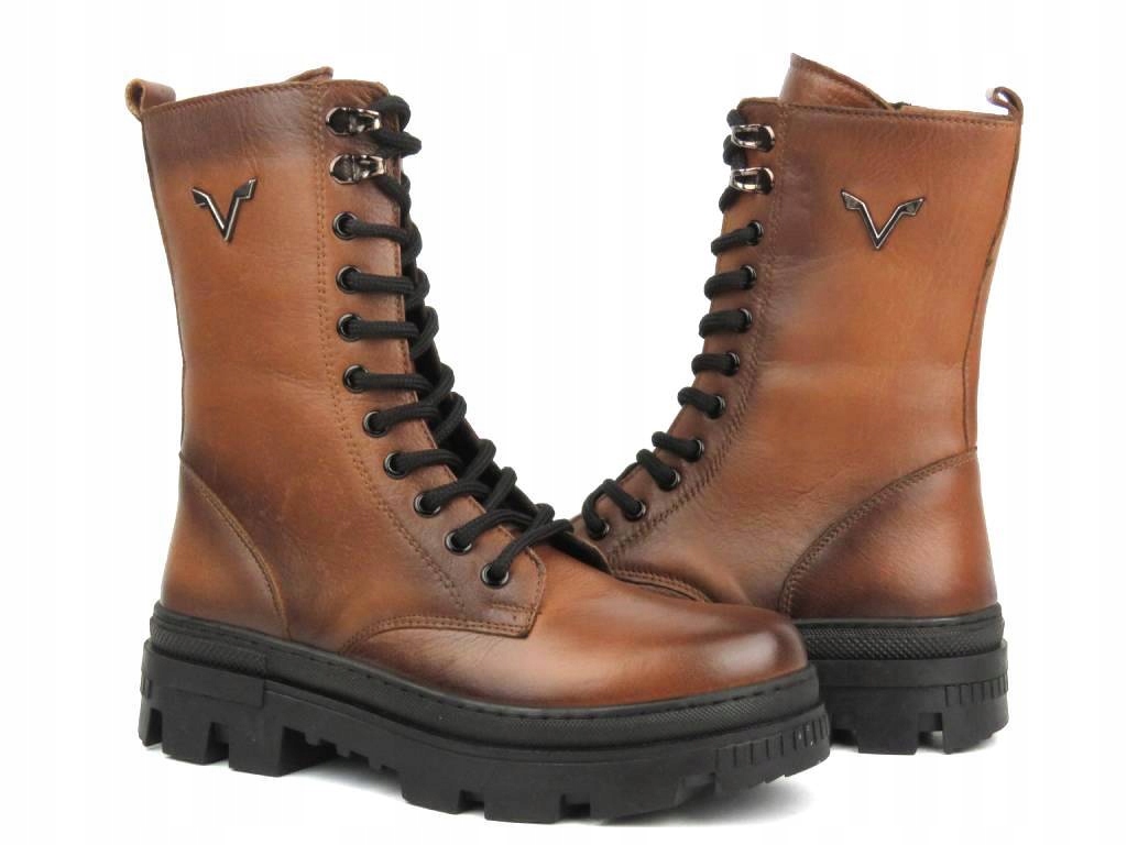 Dámské Kotníkové Boty Vacarro 493 vel. 40 Hnědé Kožené Kanady Zateplené Dárek