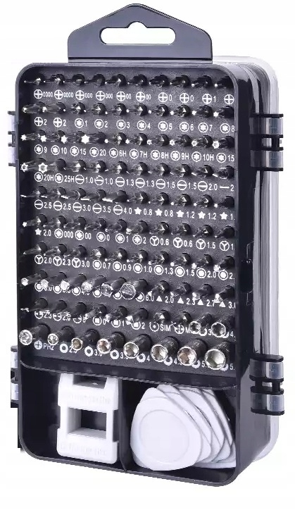 Zestaw Śrubokrętów Precyzyjnych Wkrętaki Torx Bity Bitów Uniwersalny 115w1