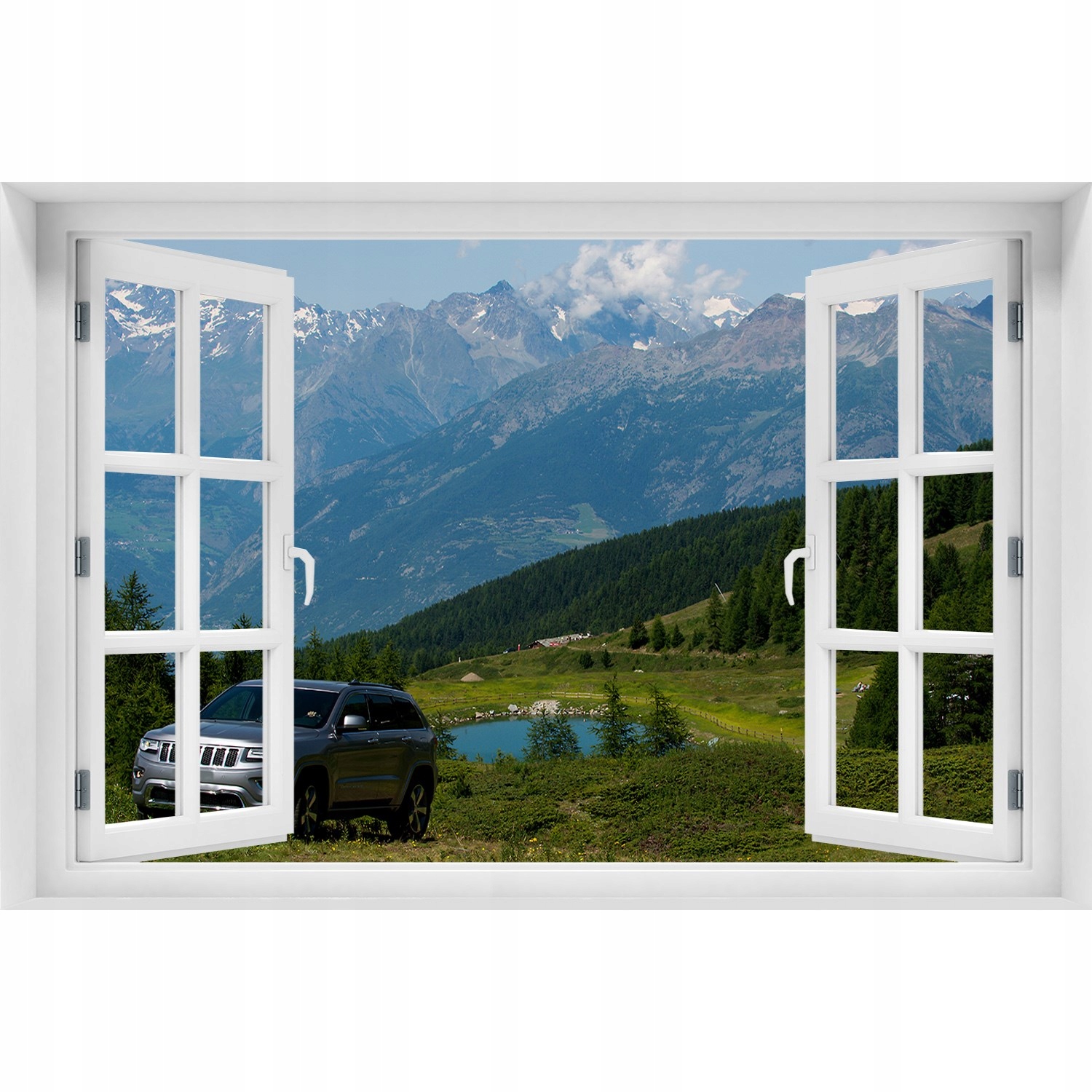 

Foto zdjęcie Naklejka na ścianę Samochód terenowy