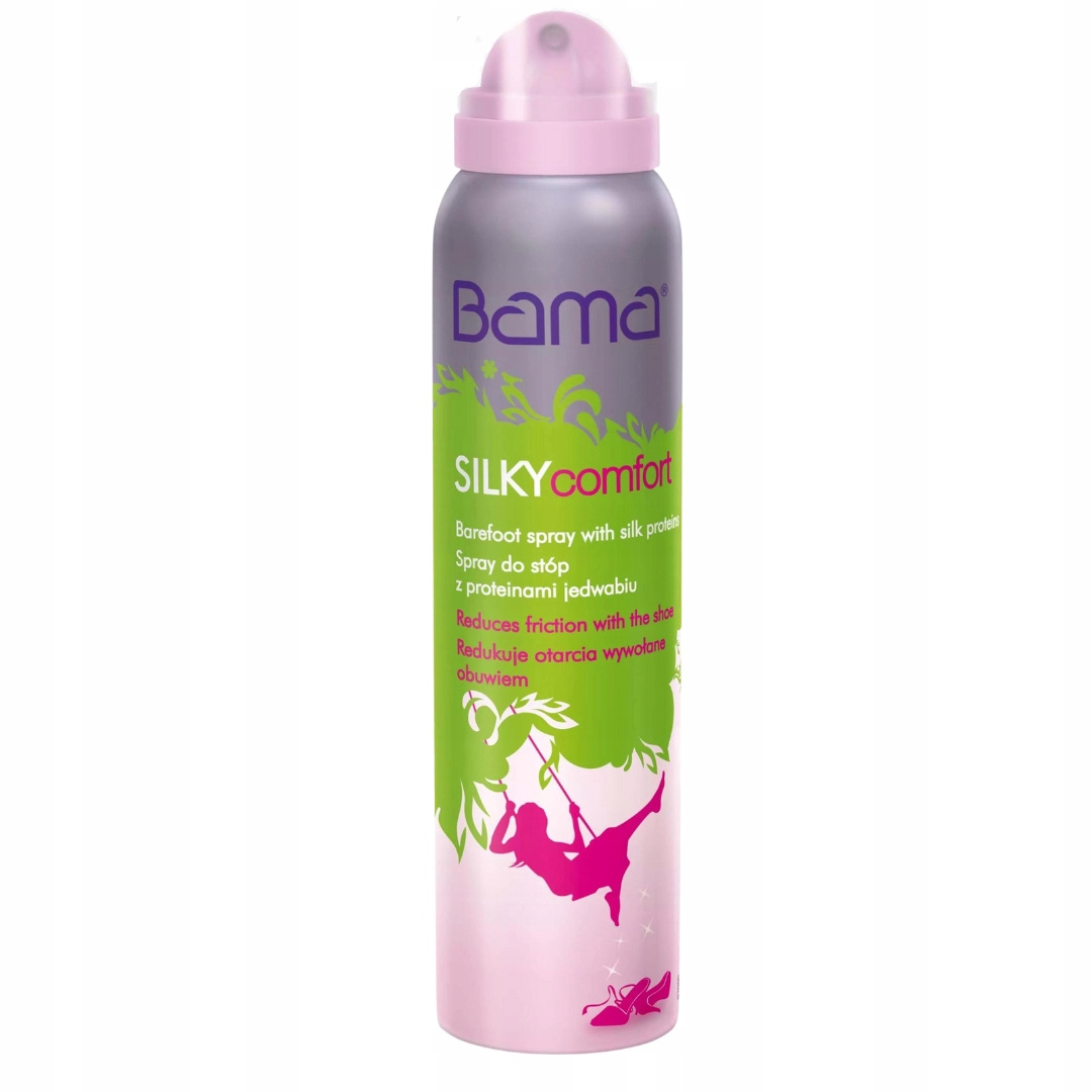 BAMA JEDWAB SKARPETKI ODŚWIEŻACZ DO STÓP SILKY FRESH 100ML