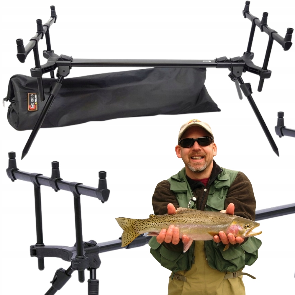 Pevný Rybářský stojan Prologic Rod Pod Stabilní pro 3 pruty