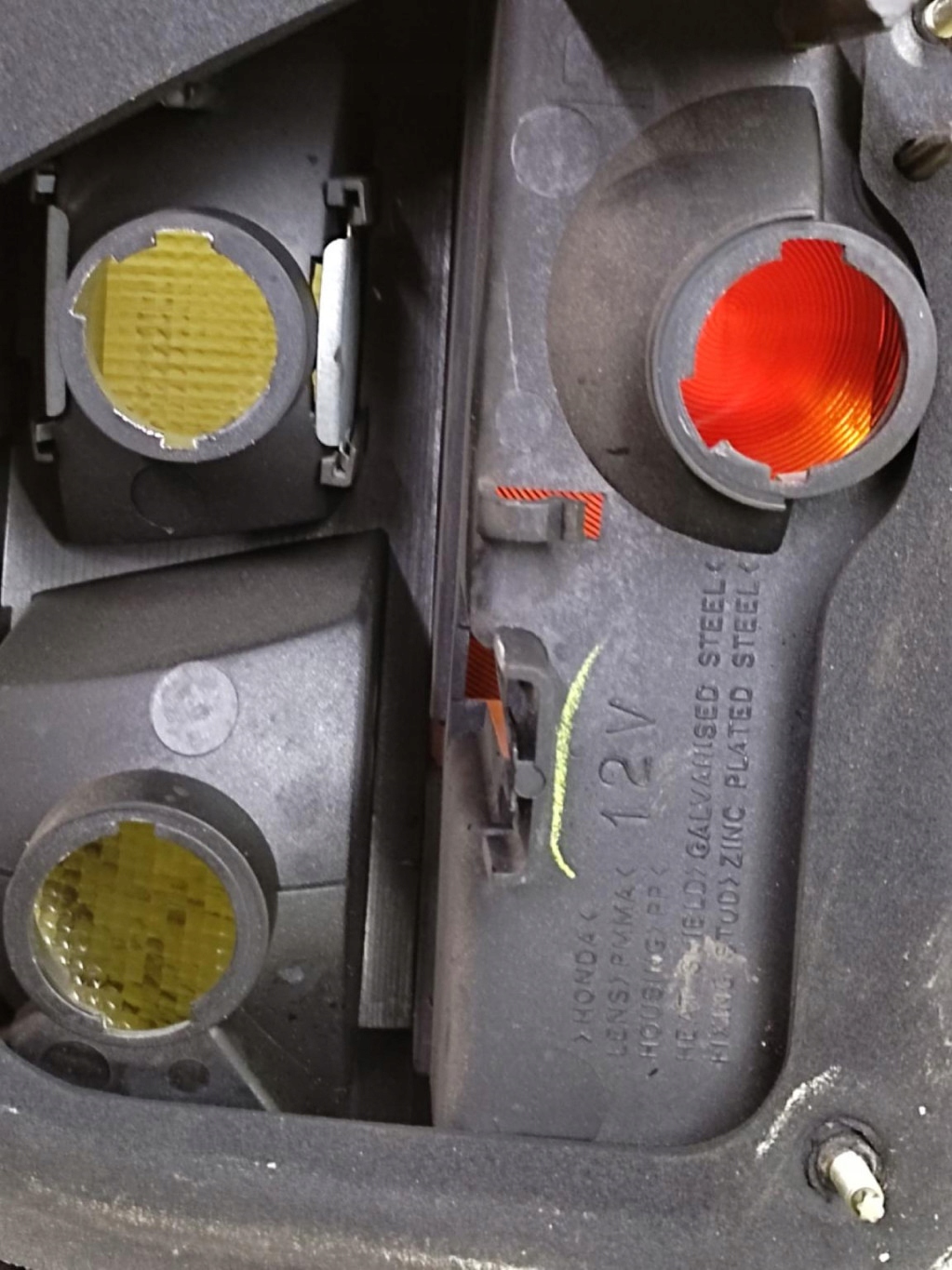 HONDA CIVIC VI light right rear part