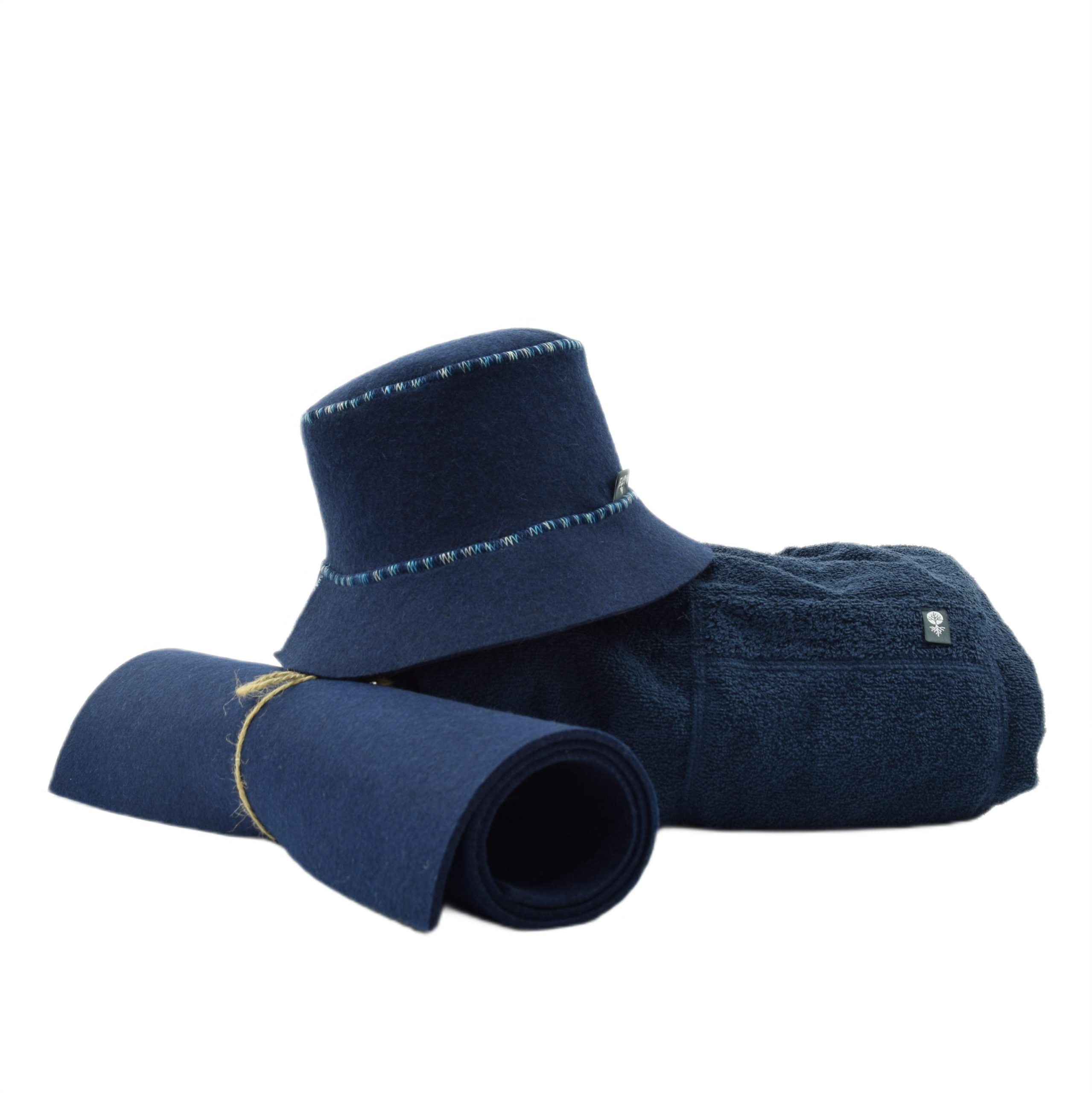 Čepice Klobouk do sauny Kilt Mata- Pánský set 3 cz vel L