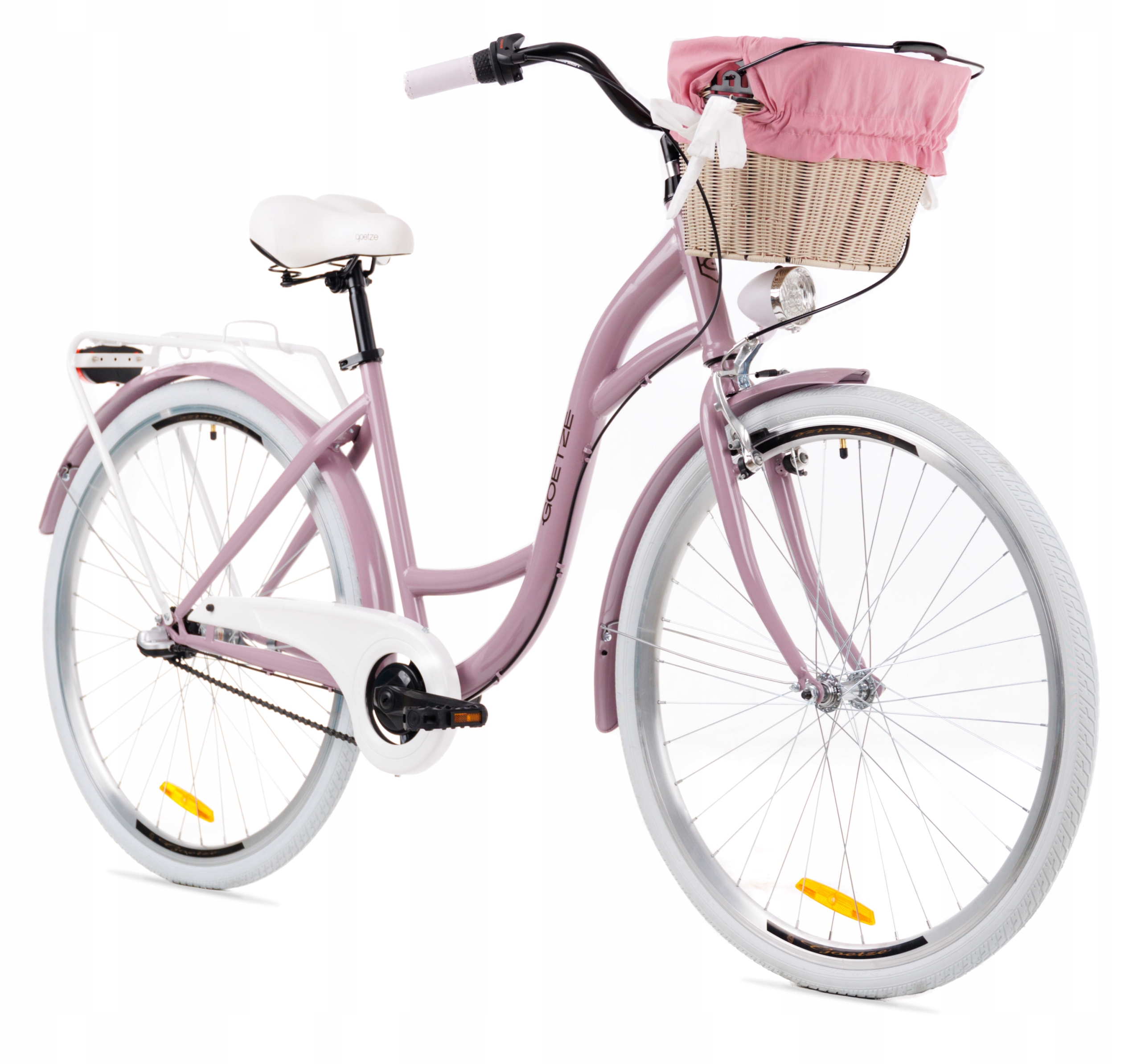 Rower miejski Goetze Style 28 3b+kosz Lekka Damka