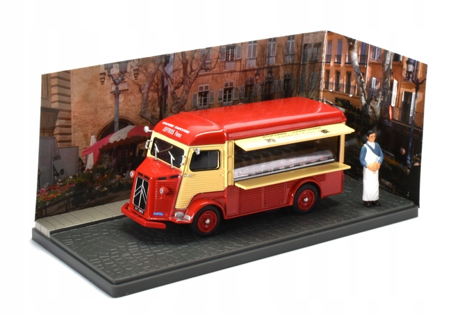 Le fourgon Citroën Type H 1:43 Diorama