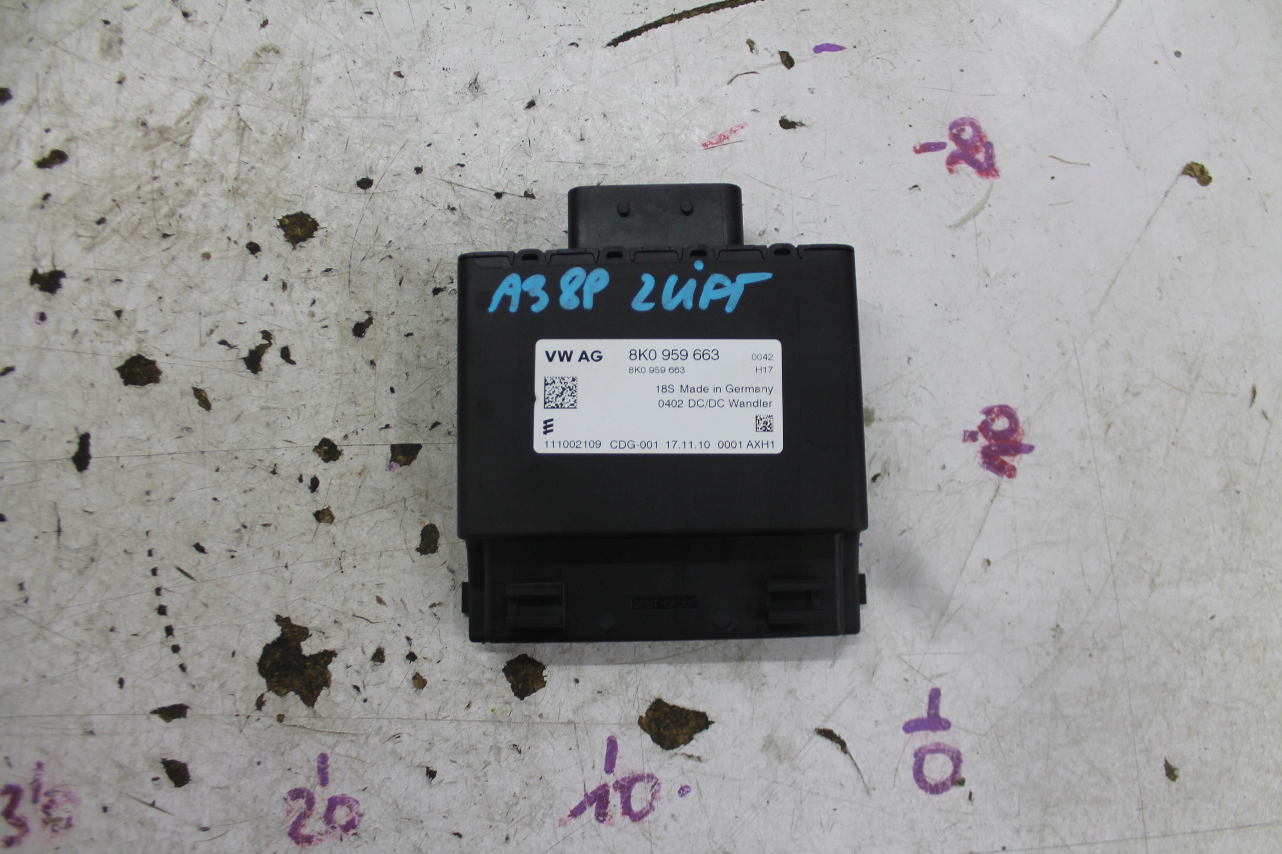 Module STABILIZATOR de tension 8K0959663 AUDI A3 8P 08-13
