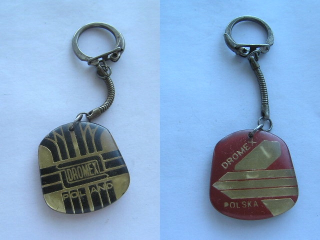 DROMEX POLAND POLSKA - breloczek PRL reklama