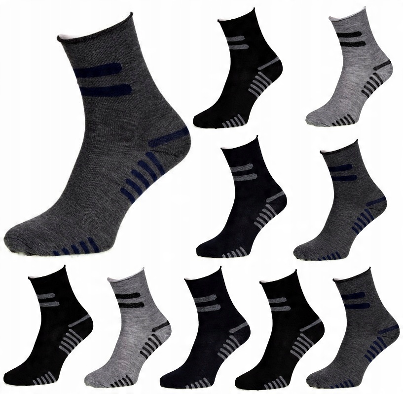 

10x Skarpety Skarpetki Bawełniane 40-43
