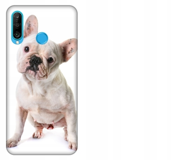 

Etui pokrowiec Huawei P30 Lite Pies buldog francus