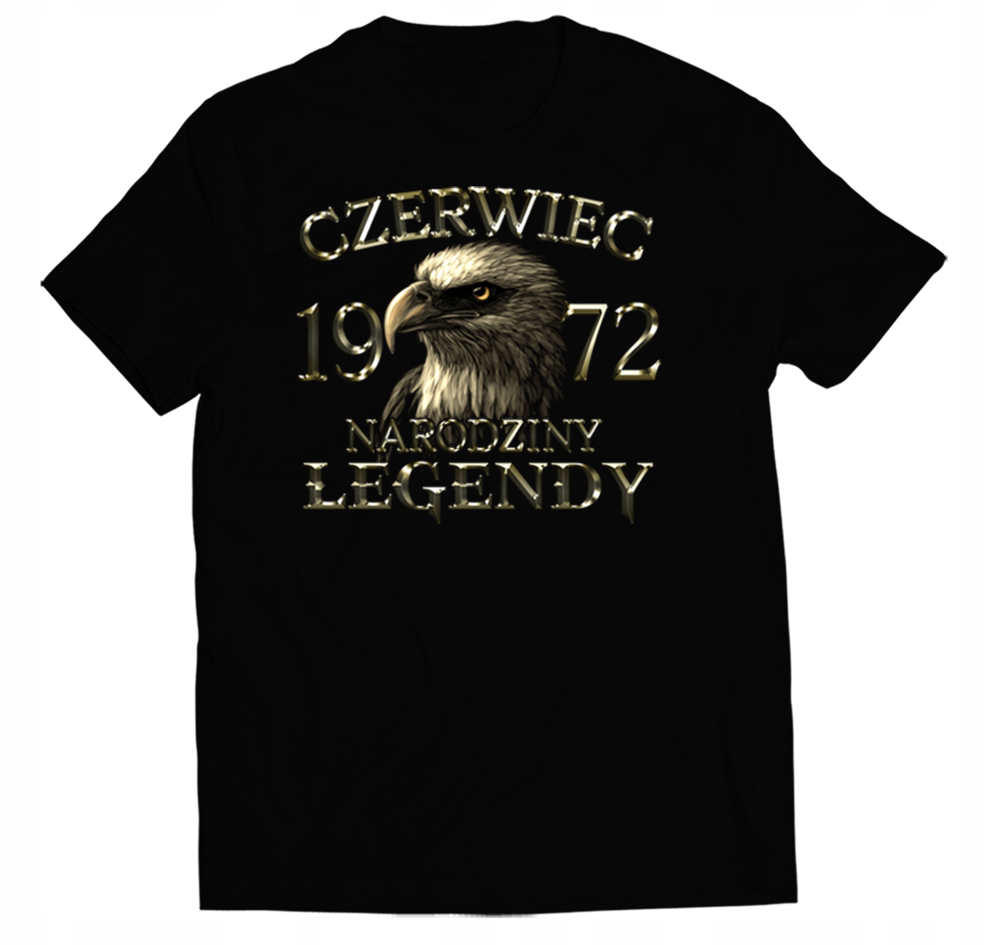 

Koszulka Na 50 Urodziny Czerwiec Orzeł 1972 XL