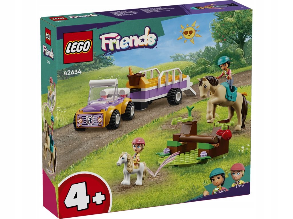 Lego Friends 42634 Přívěs pro koně a poníka