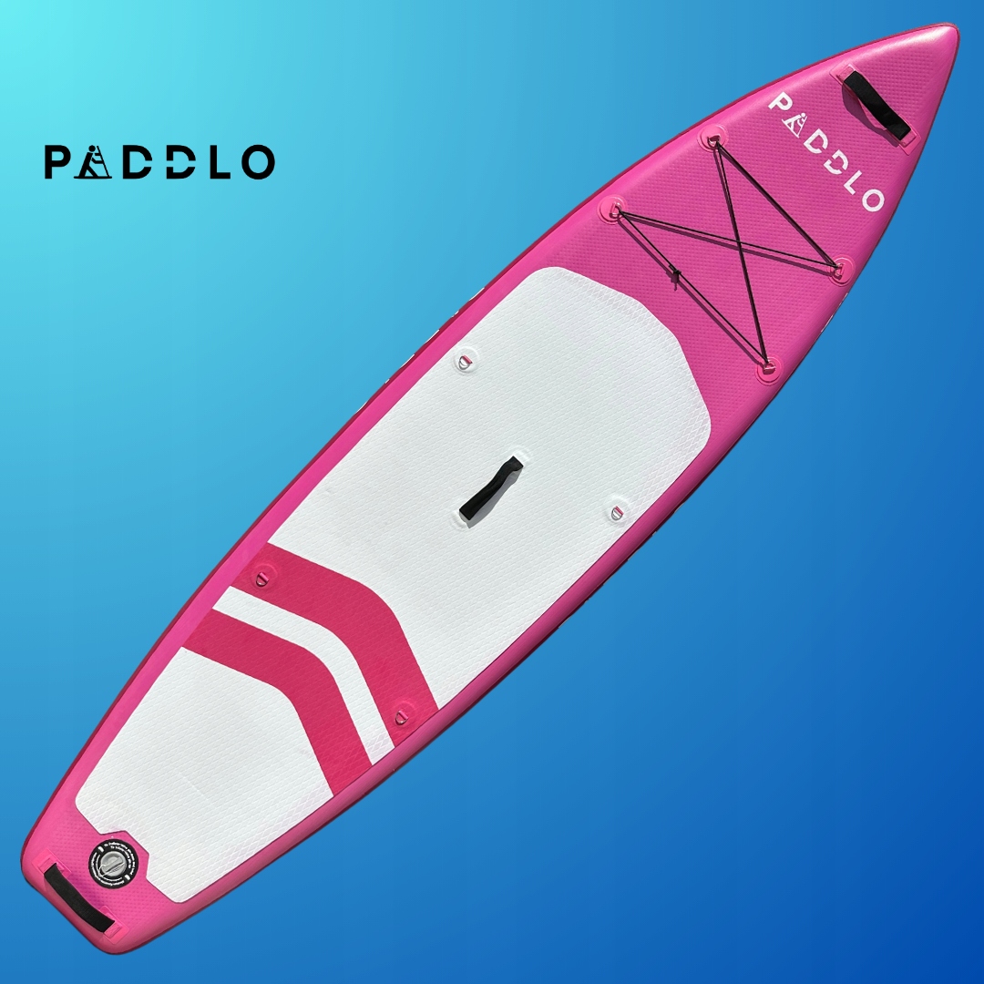 DESKA SUP PADDLO POMPOWANA PADDLE BOARD DO PŁYWANIA WIOSŁO ZESTAW 320CM Kod producenta SUP320PINK