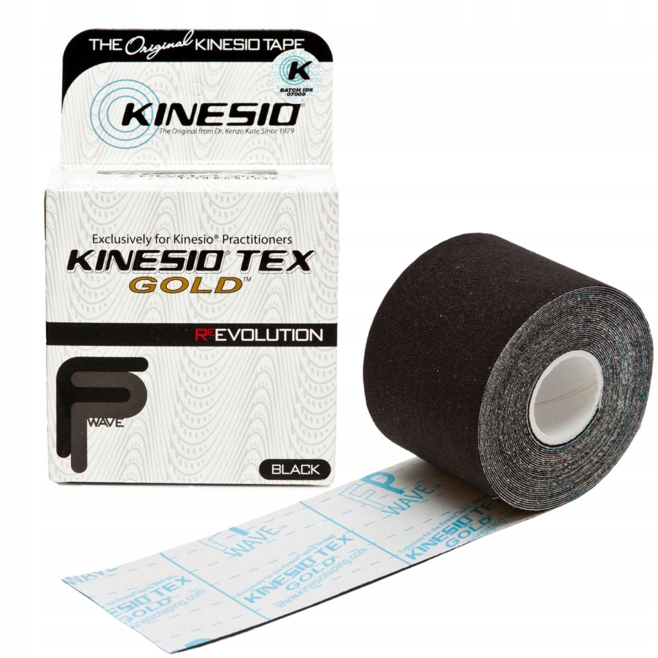 

Taśma Kinesio Tex Gold Fp 5cm x 5m Kinesio Czarny