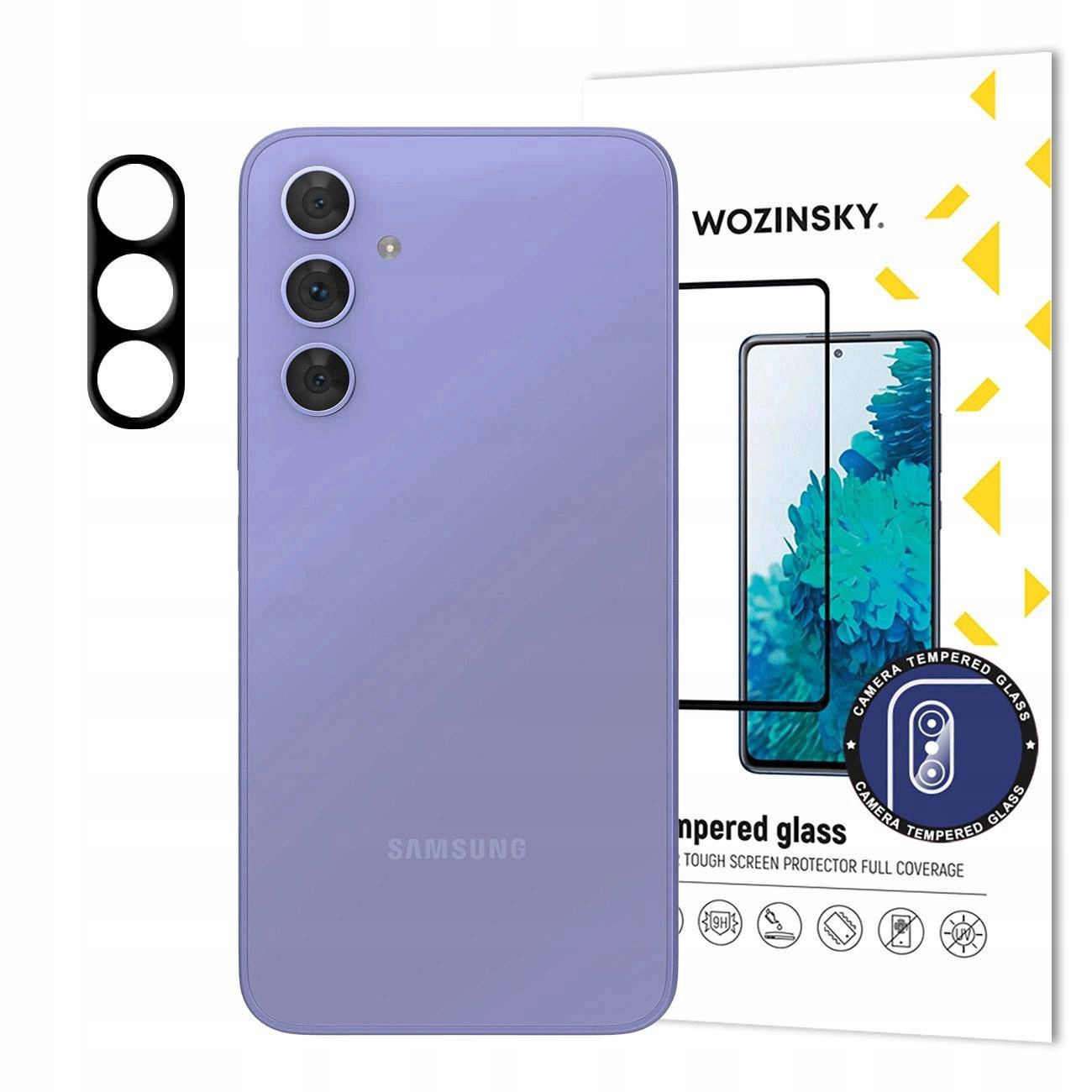 Wozinsky Full Camera Szkło na aparat do Samsung Glass S25 Ultra