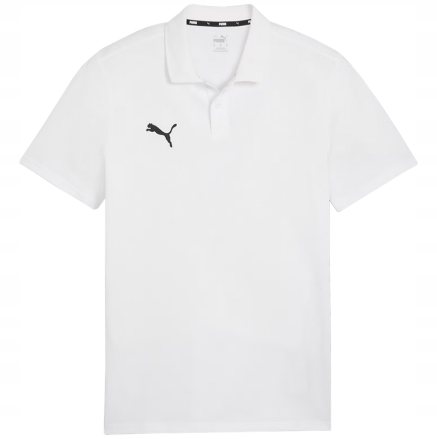 Puma Tričko Pánské Bílé Polo s límcem Malé Logo 658605 04 Vel. 3XL