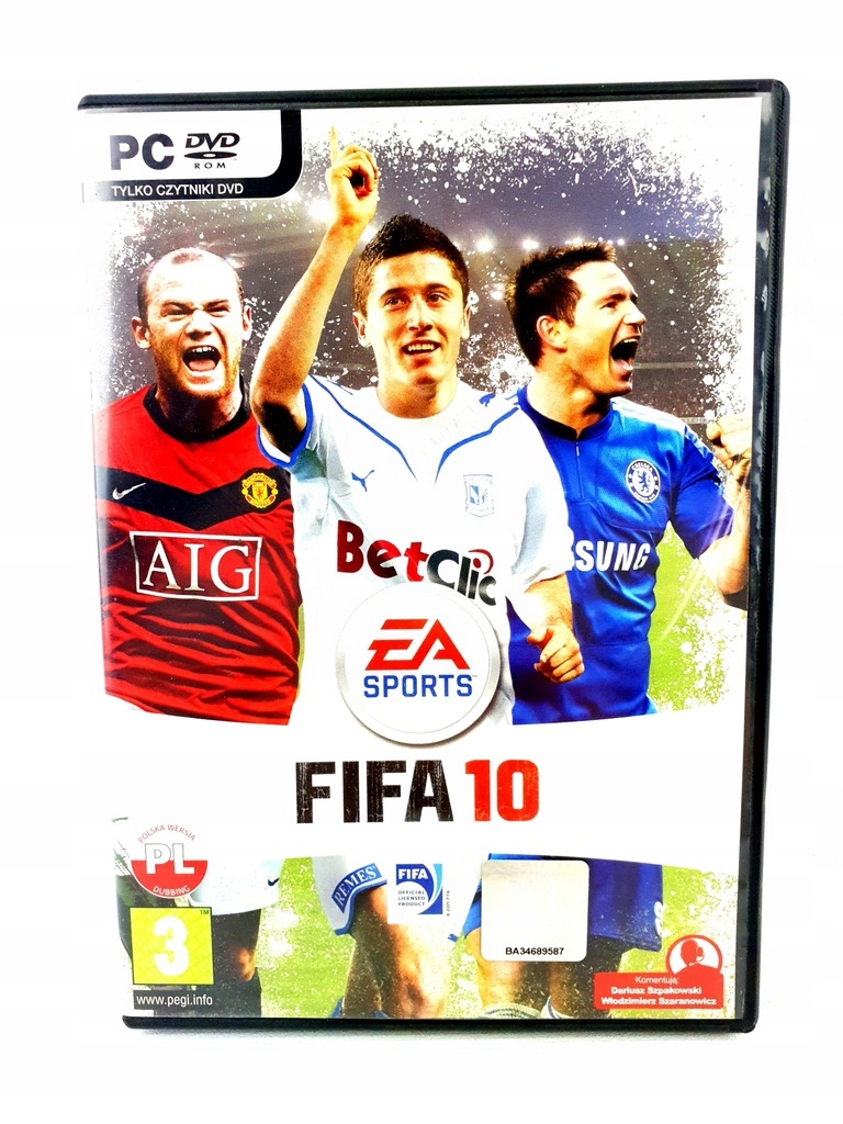 FIFA 10 / 2010 PC POLSKIE WYDANIE PL Wersja gry pudełkowa