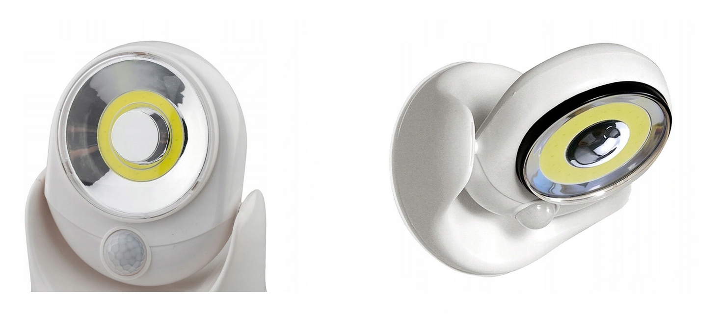 LAMPKA LED COB 360 NA BATERIE Z CZUJNIKIEM RUCHU Kod producenta 88789