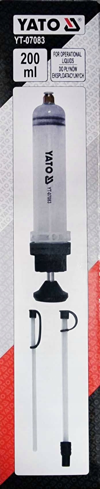 ODSYSARKA STRZYKAWKA RĘCZNA DO PŁYNÓW 200ML Waga produktu z opakowaniem jednostkowym 0.3 kg