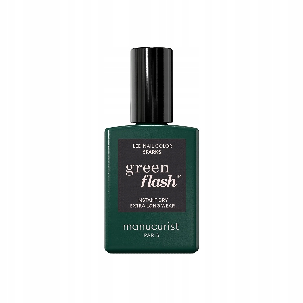 Manucurist Green Flash Led Gel Nail Lacquer Lak Na Nehty Sparks 15 ml