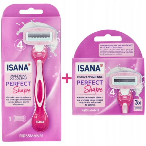 Isana Perfect Shape Holicí Strojek Náhradní Hlavice