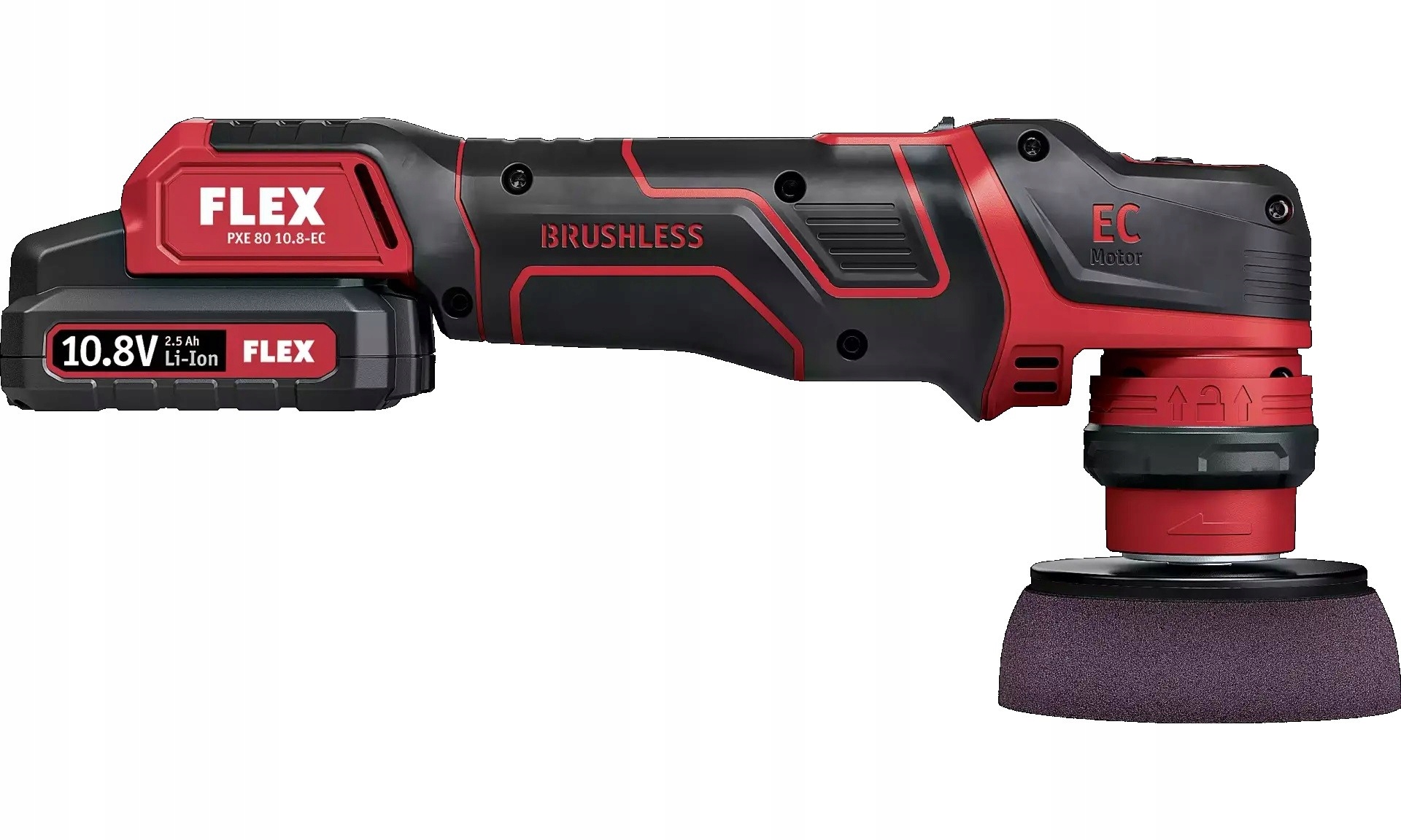 FLEX INTELIGENTNA POLERKA AKUMULATOROWA PXE 80 10.8-EC/2.5 Set Marka Flex